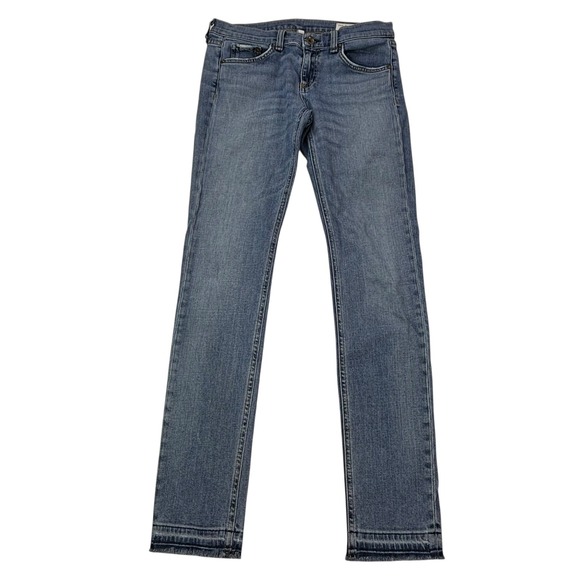 rag & bone Denim - Rag & Bone FREEMONT Dre Slim Ankle Jeans Womens‎ Size 25 Actual 27"Wx29"Inseam